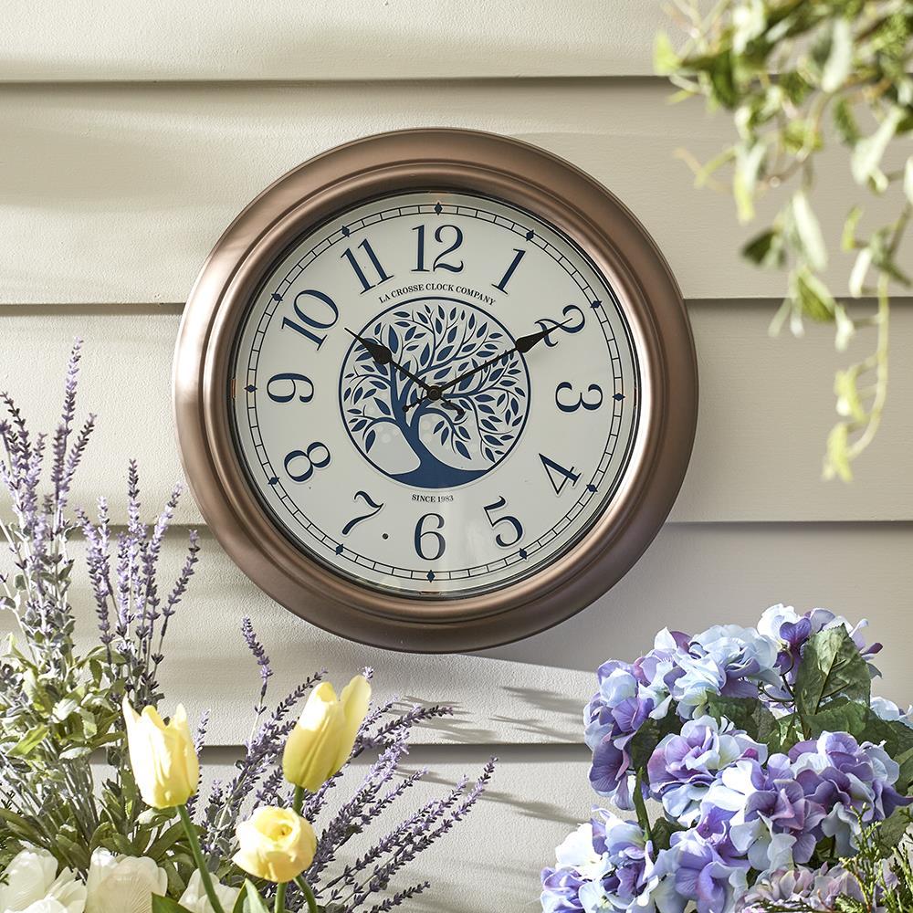 The Tree Of Life Illuminated Outdoor Clock  |   Spring Décor HOLIDAY Spring Décor